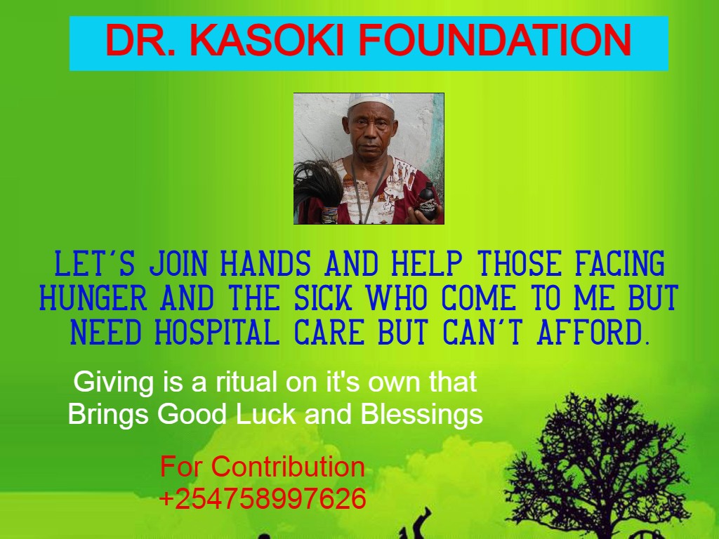 WITCH DOCTOR KASOKI FOUNDATION
